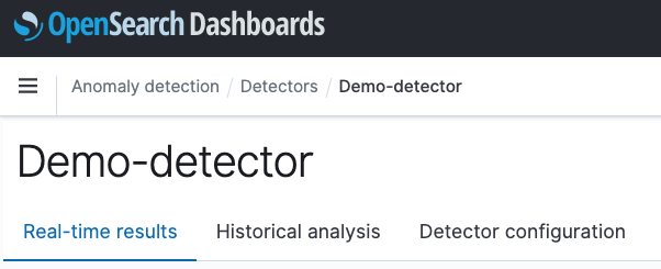 Result tabs