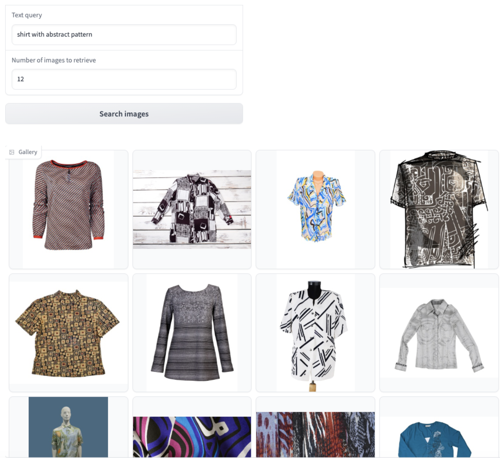 Text-to-image search